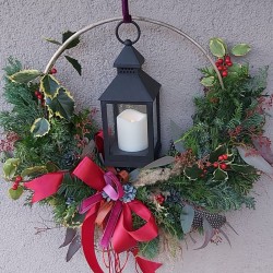 Hanging wreath