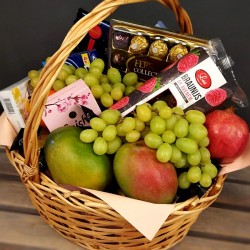 Fruit Basket with sweets