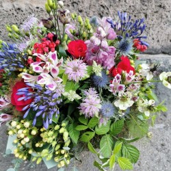 Summer flower bouquet