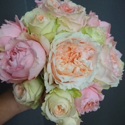 Bridal bouquet with roses