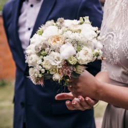 Bridal bouquet White Touch