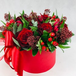 Flower box Red passion