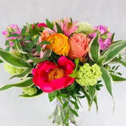 Bright flower arrangement