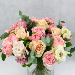 Charm of light roses