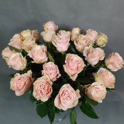 Нежные розовые розы 40/60см