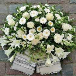 Funeral flower wreath